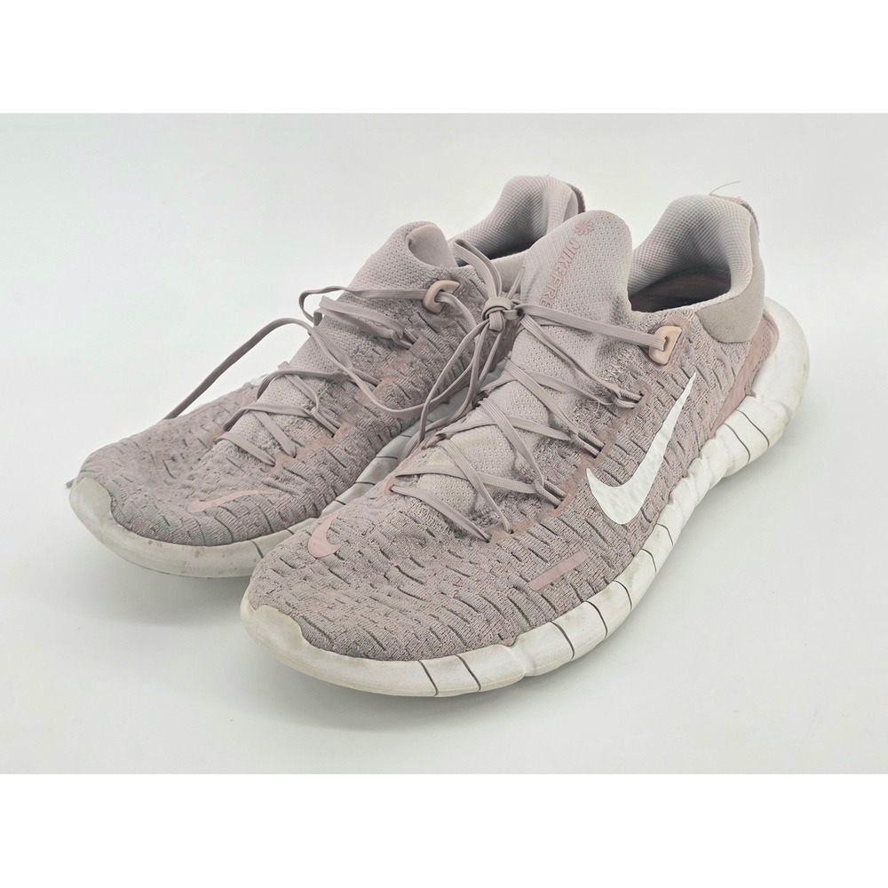 Nike Free Run 5.0 Running Shoes Mauve Pink Athletic Womens Size 12 CZ1891 004
